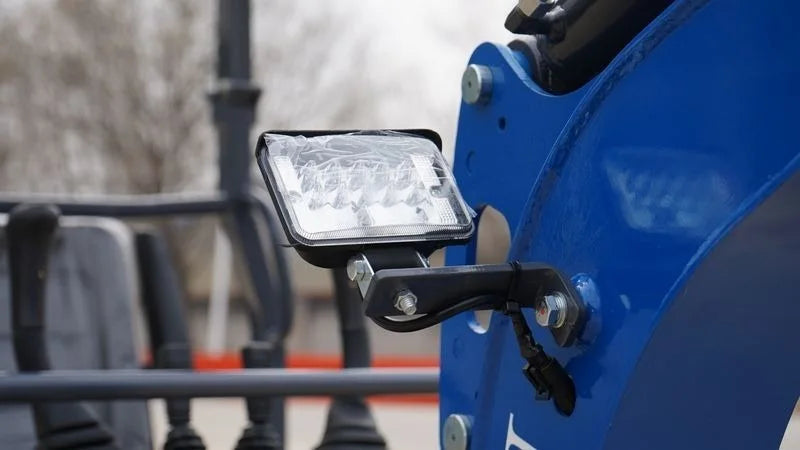 2025 TYPHON TERROR XI STORM Mini Excavator – 1.1 Ton Trench Digger with Boom Swing & Hydraulic Thumb