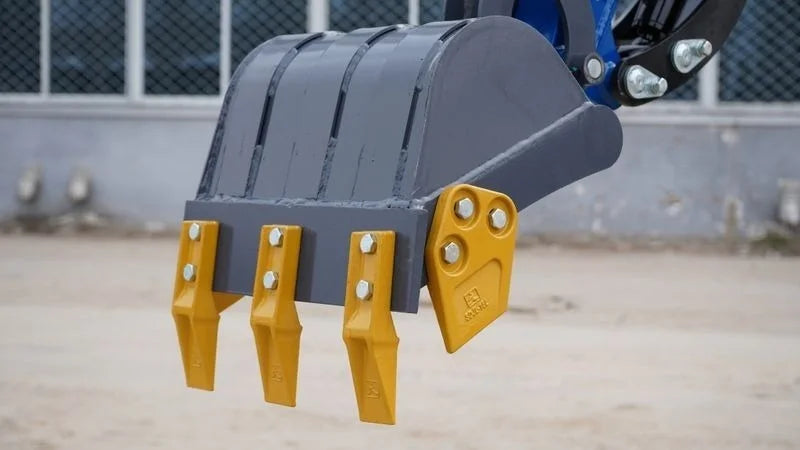 2025 TYPHON TERROR XI STORM Mini Excavator – 1.1 Ton Trench Digger with Boom Swing & Hydraulic Thumb