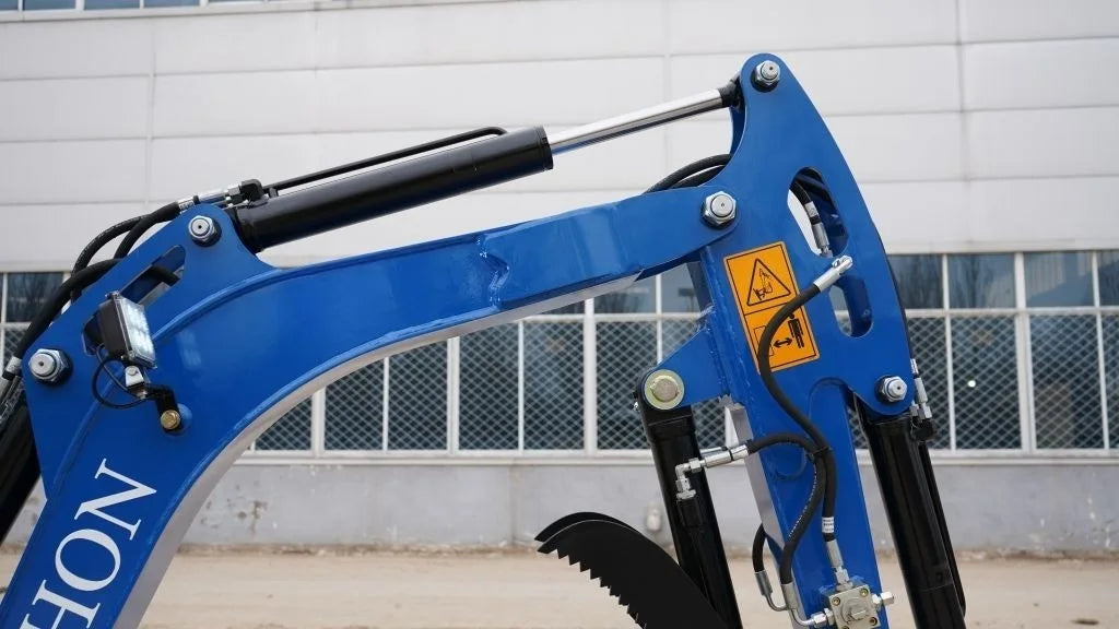 2025 3,800 lb TYPHON TERROR XVII Mini Excavator Rubber Track with Kubota D902 Diesel Engine USA