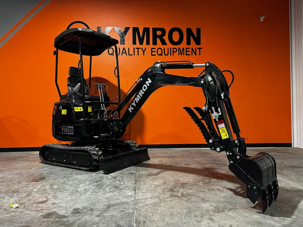 KYMRON® YH20D Mini Excavator (w/ Kubota D722 Engine)
