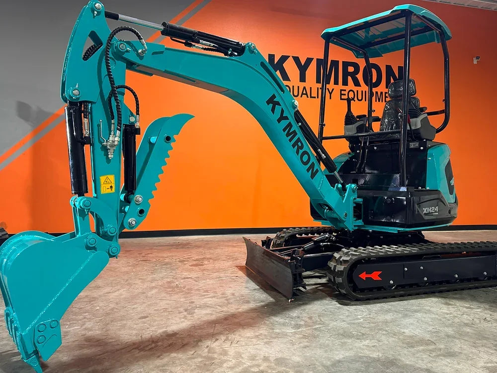 KYMRON® XH24 Mini Excavator (w/ Kubota Diesel Engine)