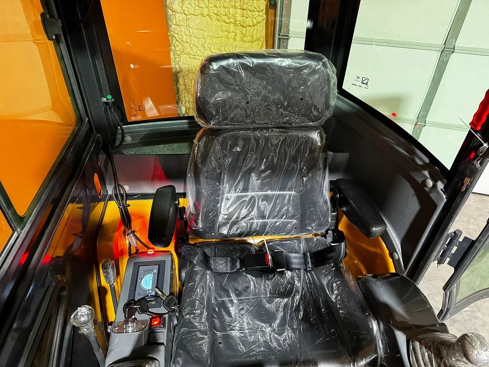 KYMRON® XH26D Cab Mini Excavator (w/ Yanmar/Kubota Diesel Engine)