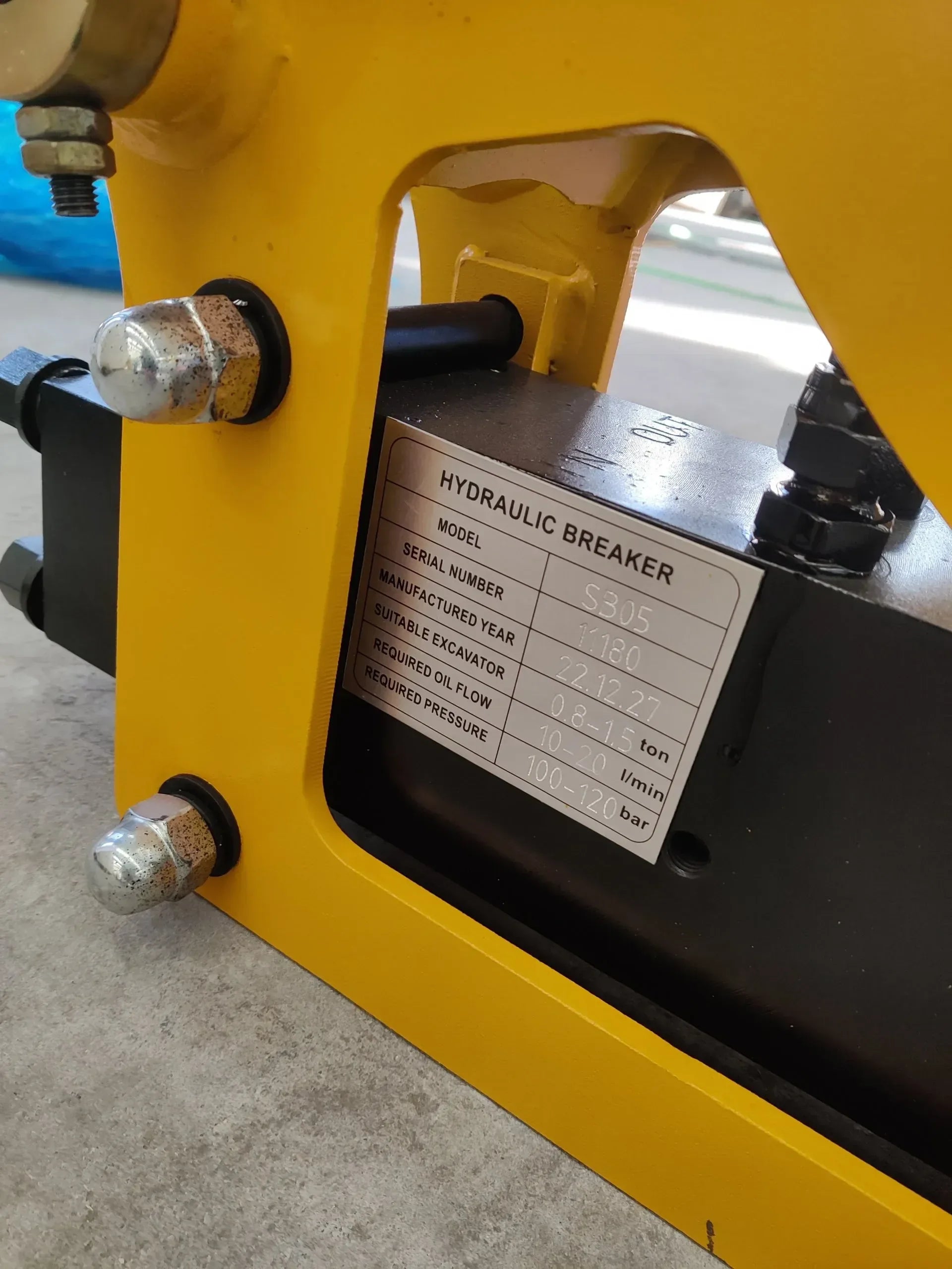 TYPHON Attachments Hydraulic Break Hammer Attachment for Mini Digger USA