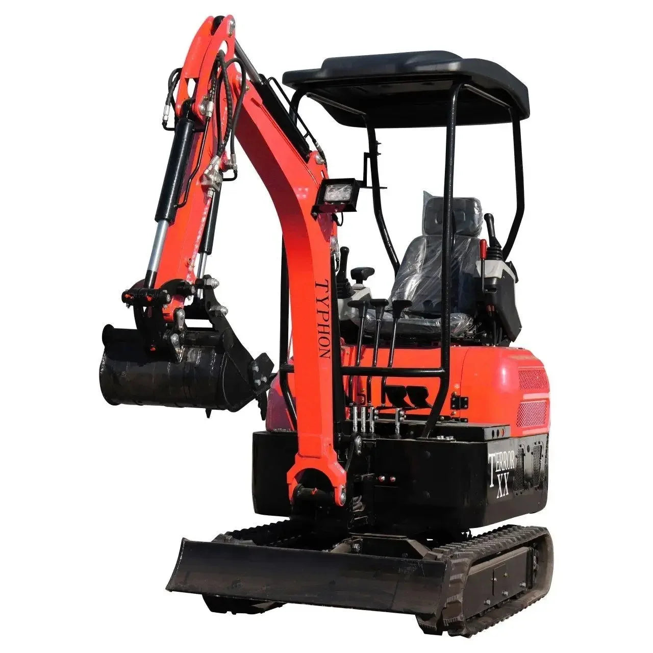 2025 TYPHON TERROR XX โ 4,000 lb Mini Excavator Kubota D902 Diesel Engine | EPA Certified