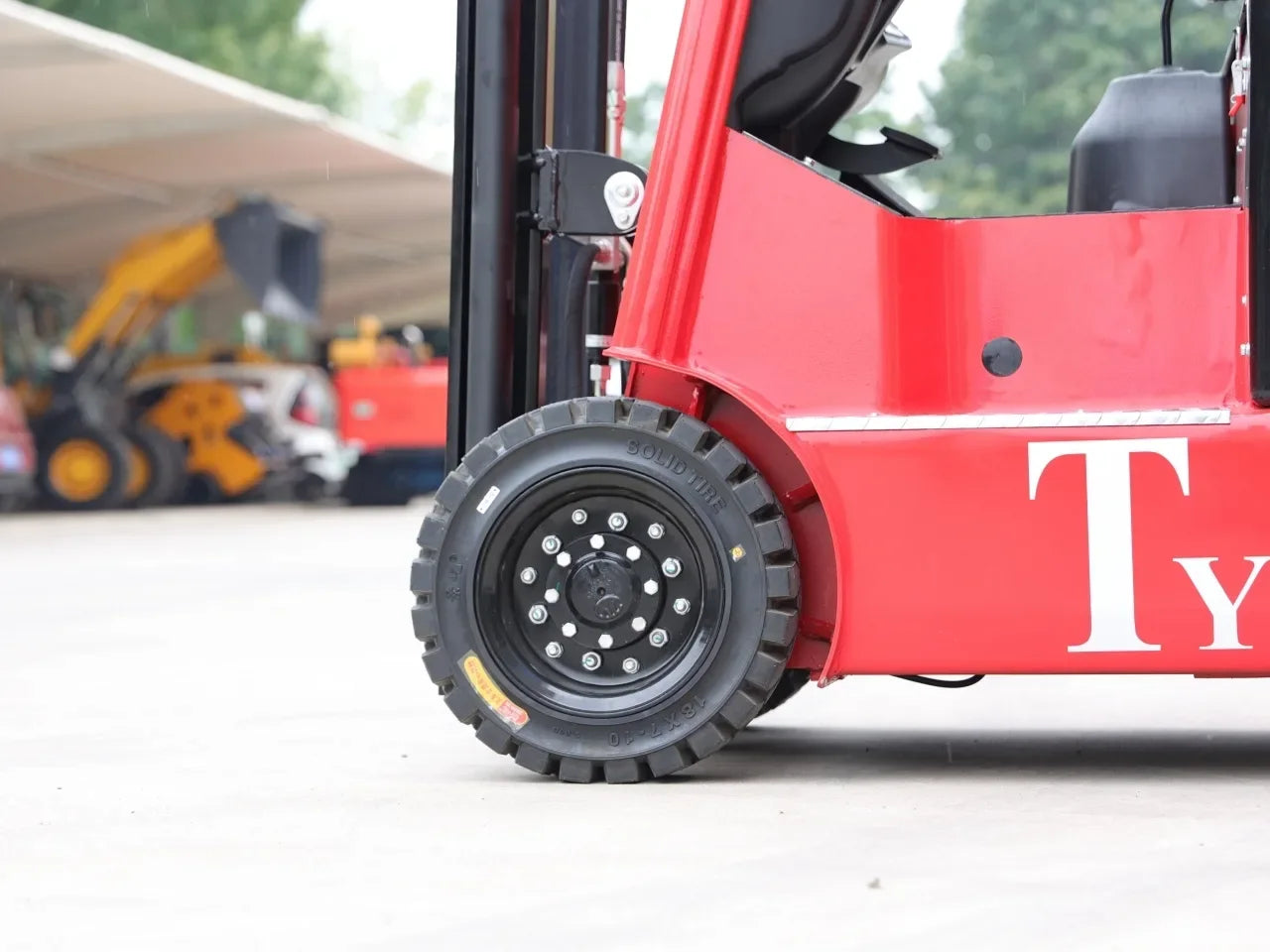 2024 TYPHON 2 Ton Rated Capacity Electric Forklift Lifter Lift Truck USA