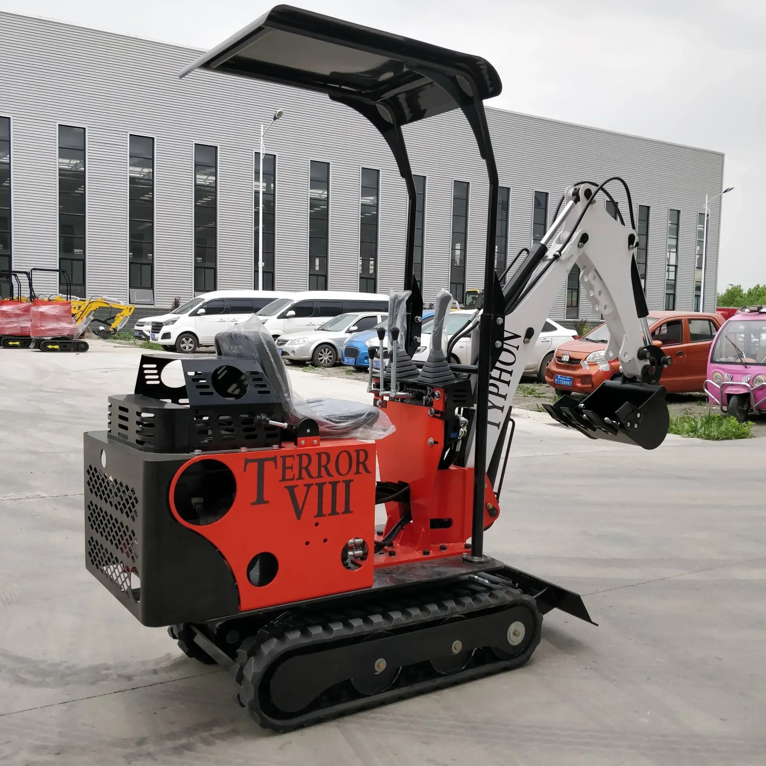 Brand New TYPHON TERROR VIII 800kg Mini Excavator USA
