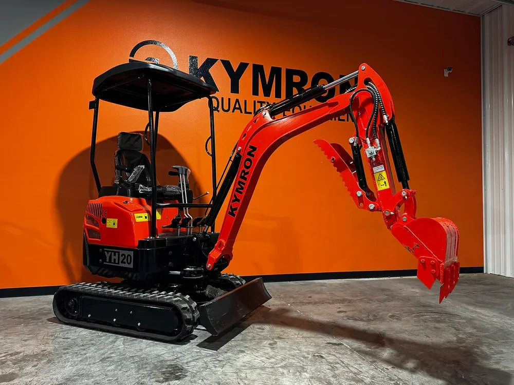KYMRON® YH20D Mini Excavator (w/ Kubota D722 Engine)