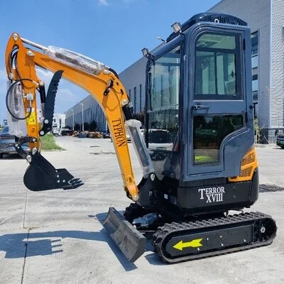TYPHON TERROR XVIII Prestige 2 Ton Mini Excavator KUBOTA Diesel Engine USA