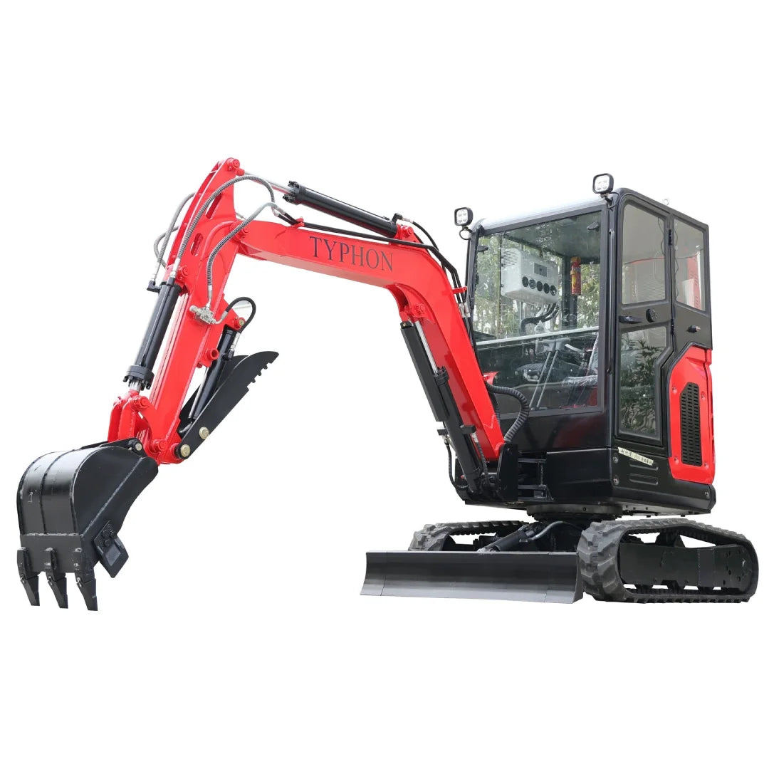 2025 TYPHON TERROR X2 Mini Excavator – 2.7 Ton | Perkins 403J‑11 Diesel Engine | EPA Certified
