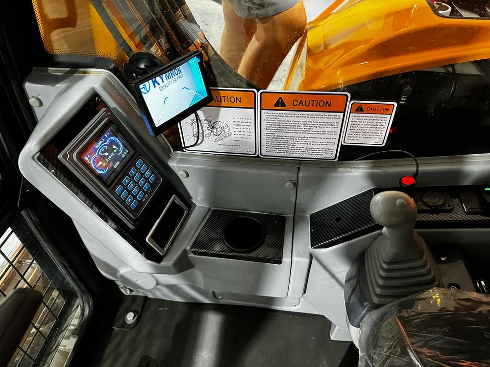 KYMRON® XH68 Pro Series Excavator with Thumb + Cab w/ AC & Radio