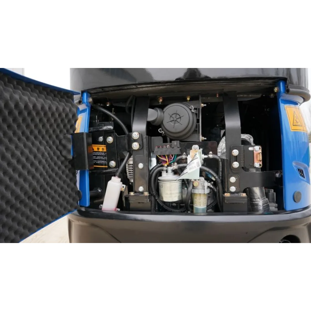 2025 TYPHON TERROR XVII – 4,000 lb Cabin Mini Excavator Powered by Kubota D902 Diesel Engine | EPA Certified