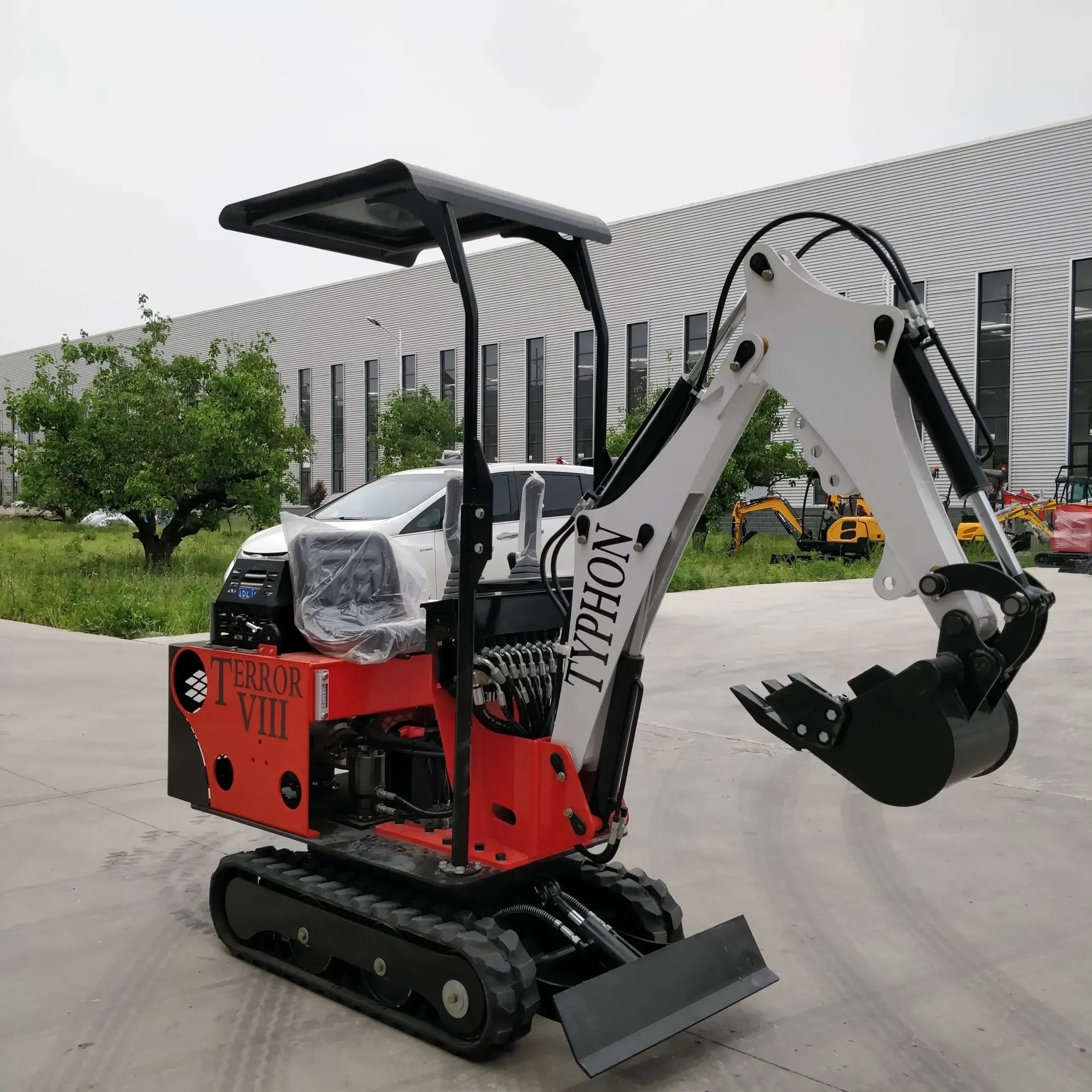 Brand New TYPHON TERROR VIII 800kg Mini Excavator USA
