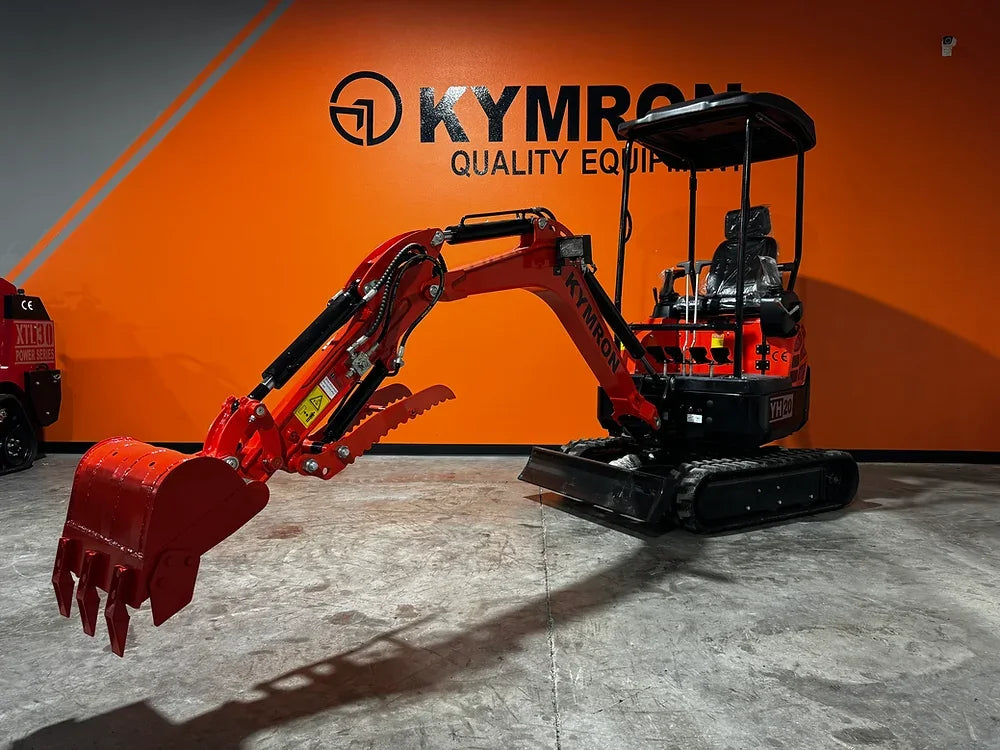 KYMRON® YH20D Mini Excavator (w/ Kubota D722 Engine)