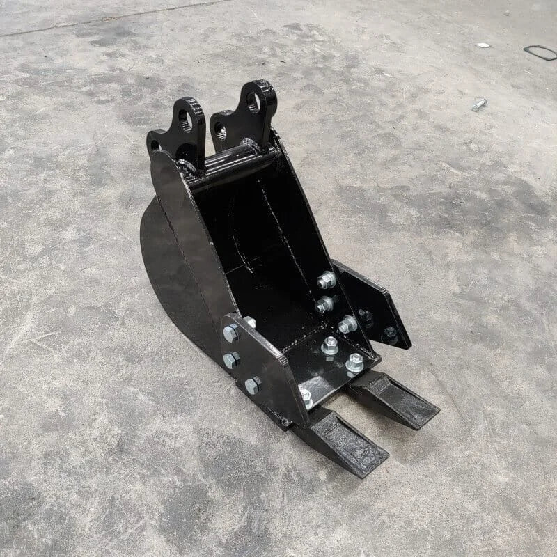 200mm Narrow Bucket Attachment for TYPHON Mini Excavators USA