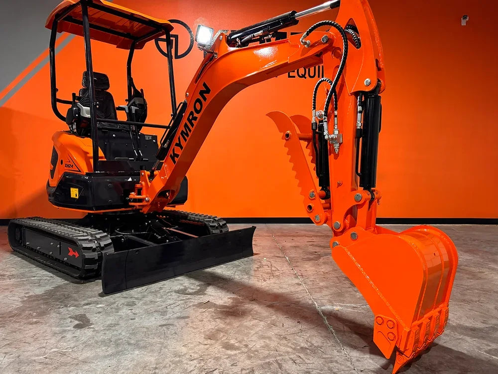 KYMRON® XH24 Mini Excavator (w/ Kubota Diesel Engine)