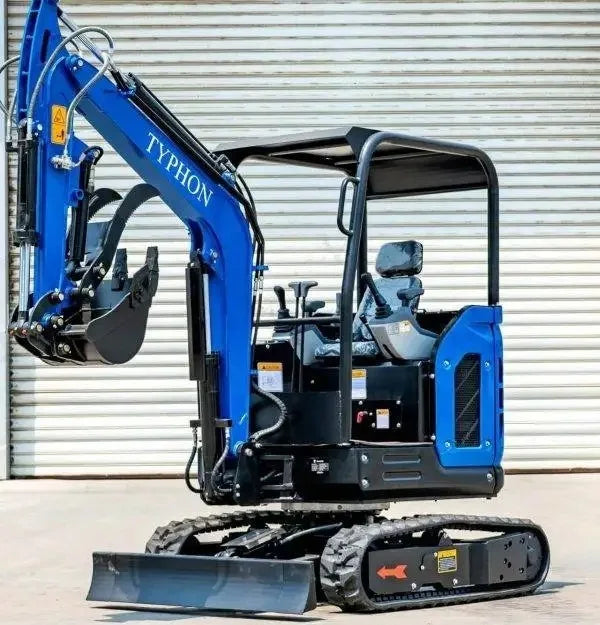 2025 TYPHON TERROR X2 STORM Mini Excavator – 2.5 Ton | Kubota V1505 Diesel Engine | EPA Certified