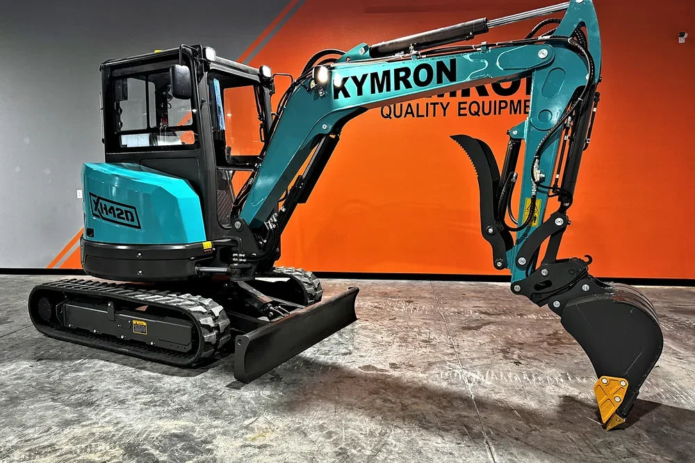 KYMRON® XH42D Pro Series Excavator with Thumb + Cab w/ AC & Radio