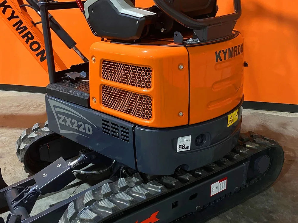 KYMRON® ZX22D Mini Excavator, YANMAR Diesel (Fully Loaded 3 Year Warranty)