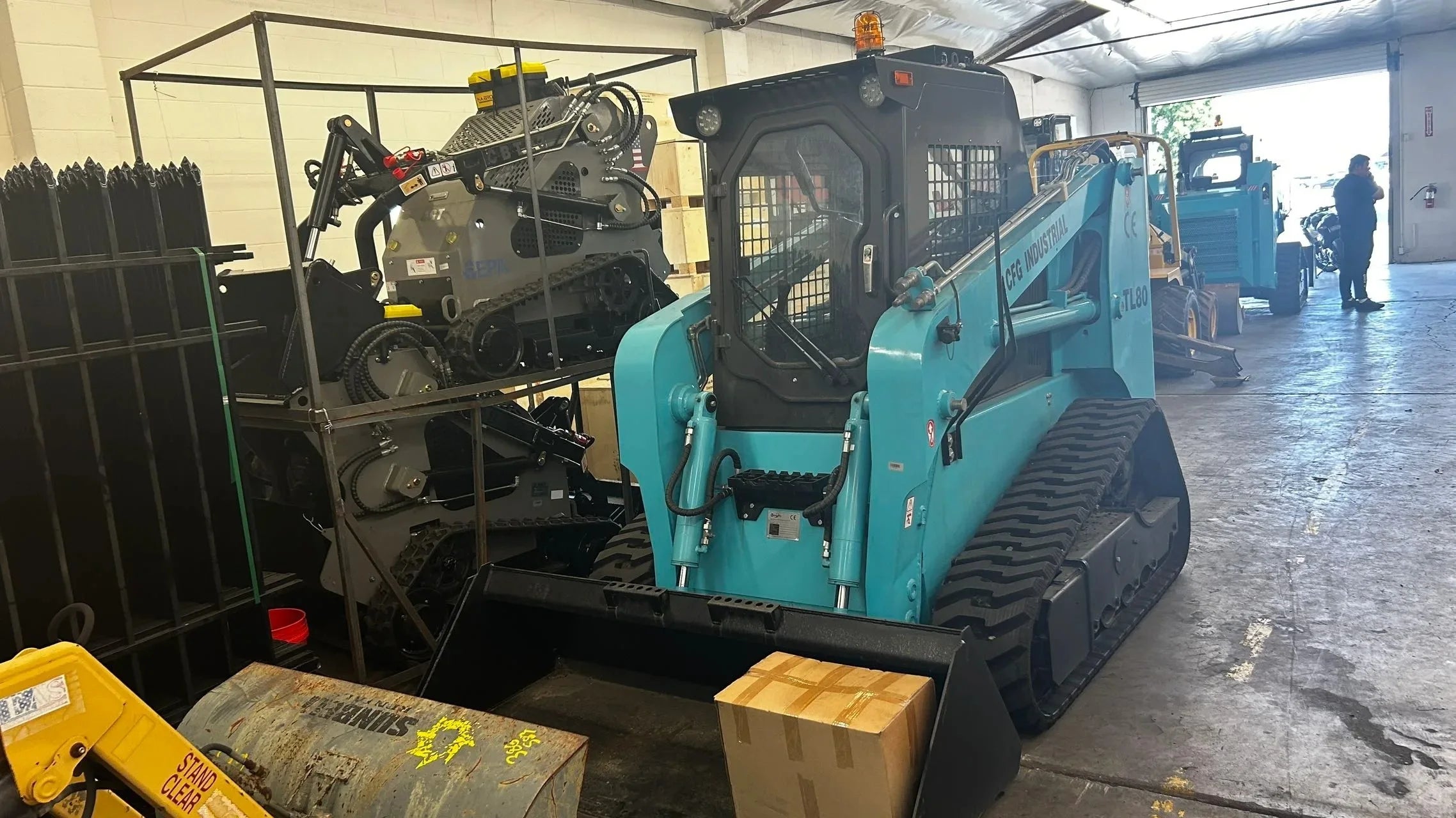 AGT TL80 4.5 Ton Diesel Engine Skid Steer (AGT-TL80) by Bidadoo