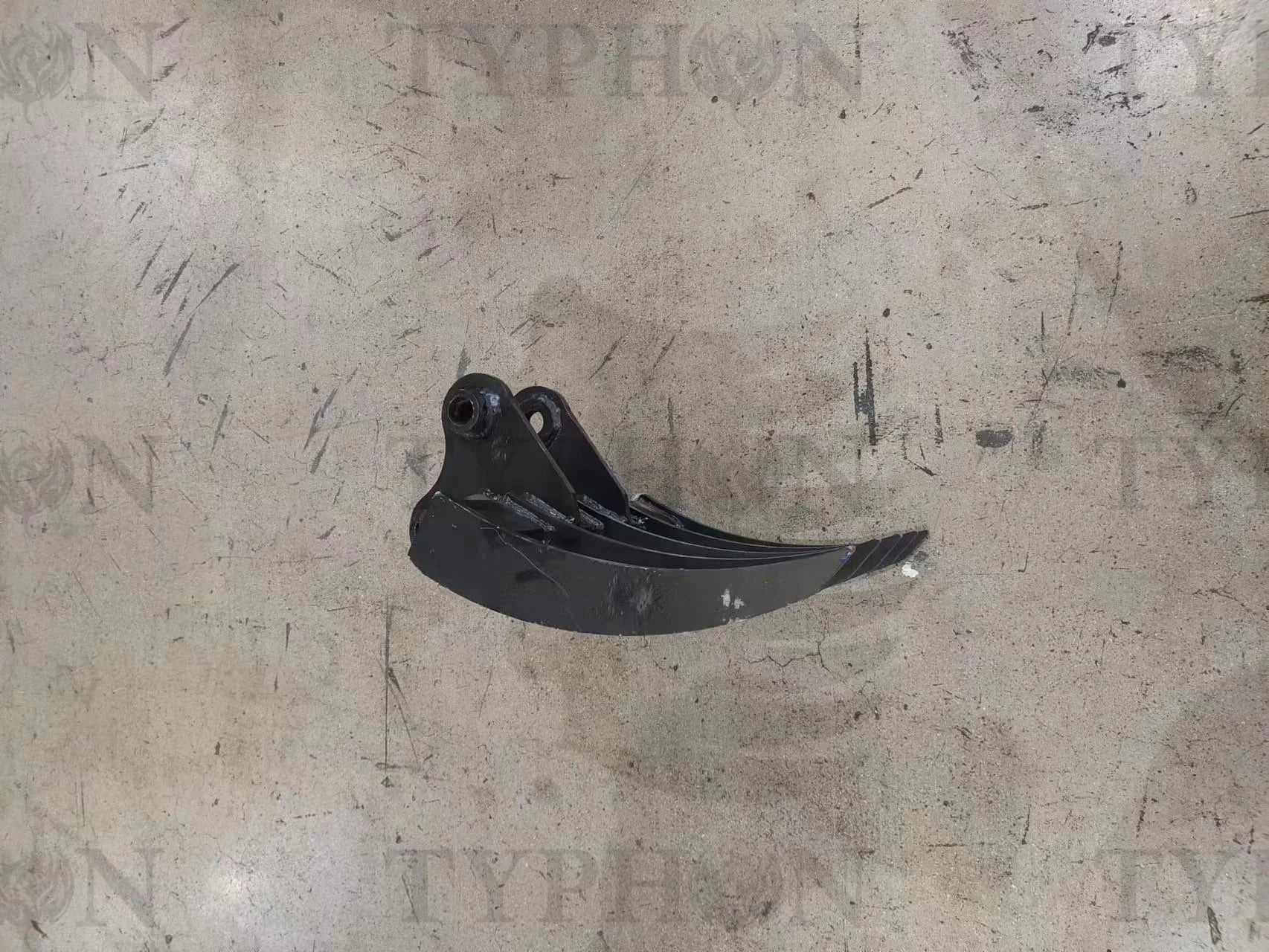 Mini Excavator Attachment Rake 22″ Wide TYPHON Attachments For 2-3.5 ton Diggers