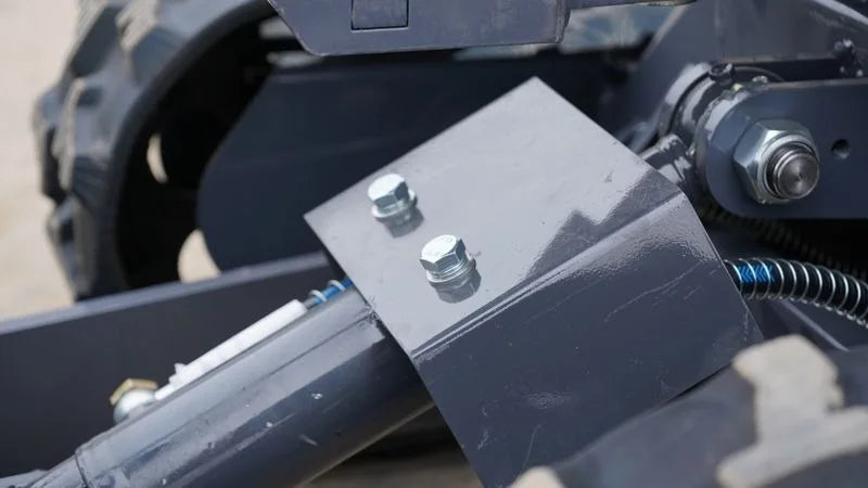 2025 TYPHON TERROR XI STORM Mini Excavator – 1.1 Ton Trench Digger with Boom Swing & Hydraulic Thumb