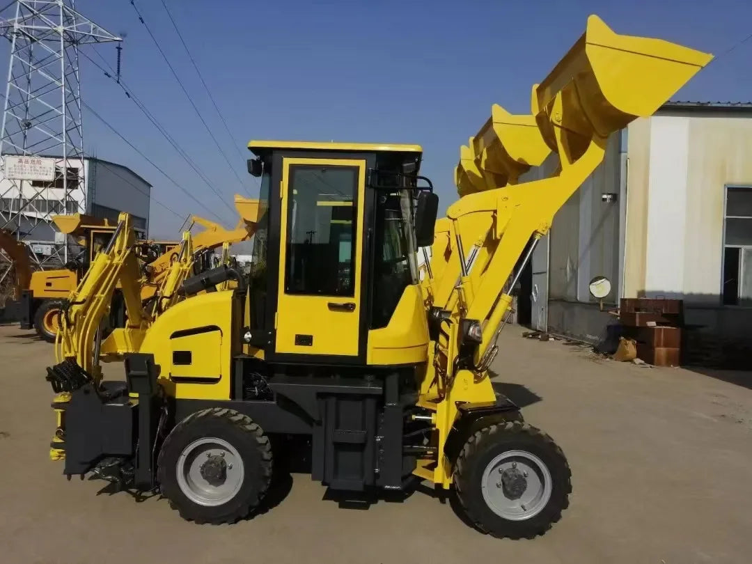 Brand New TYPHON TERROR 4WD Backhoe Loader USA