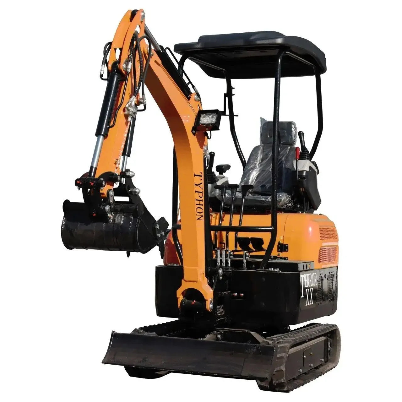 2025 4,000 lb TYPHON TERROR XX Mini Excavator โ Kubota D902 Diesel Engine | EPA Certified