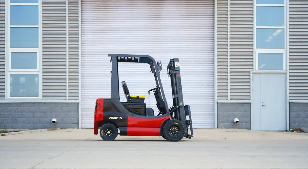 New 2025 TYPHON VIGOR 1.5 Electric Forklift 1.5 Ton Lifter Lift Truck Jitney Hi-Lo