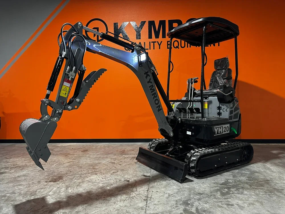 KYMRON® YH20D Mini Excavator (w/ Kubota D722 Engine)
