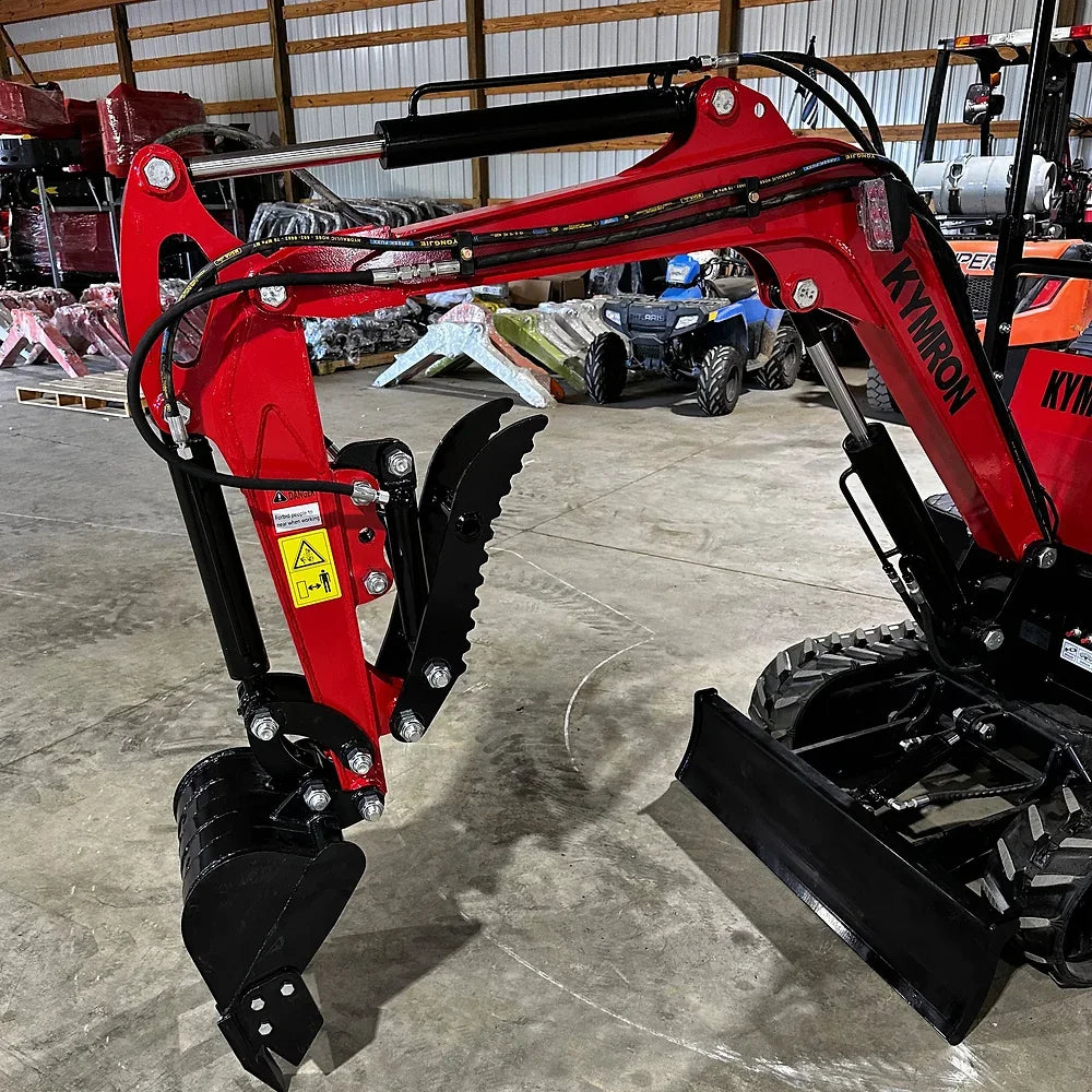 KYMRON® RH14G Mini Excavator (w/ Side Swing Boom)