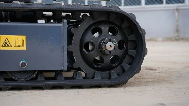 2025 TYPHON TERROR XI STORM Mini Excavator – 1.1 Ton Trench Digger with Boom Swing & Hydraulic Thumb