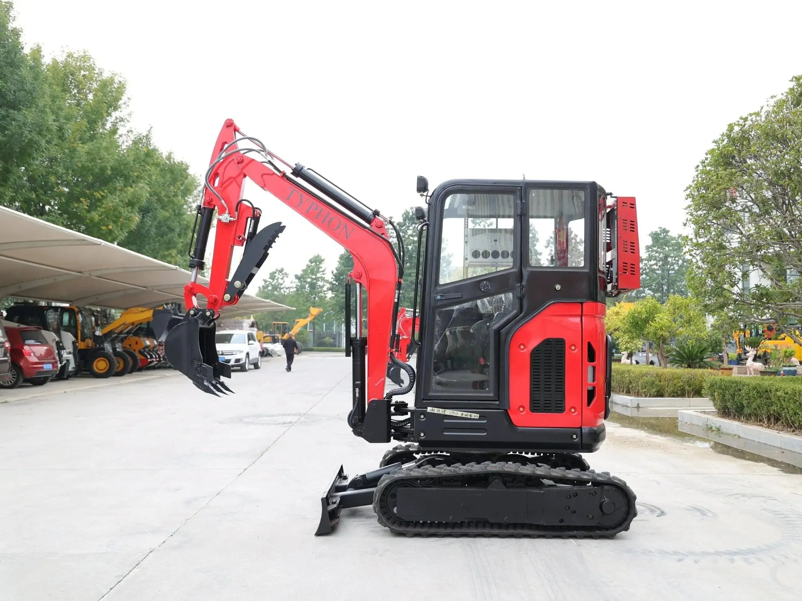 2025 TYPHON TERROR X2 Mini Excavator – 2.7 Ton | Perkins 403J‑11 Diesel Engine | EPA Certified