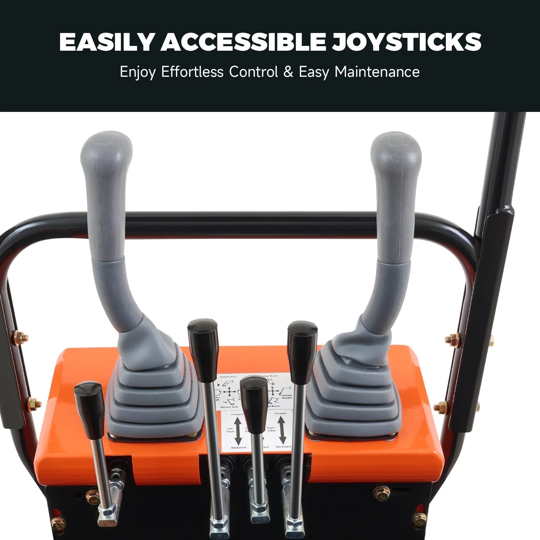 AX-12B | 13.5 HP B&S Engine Mini Excavator