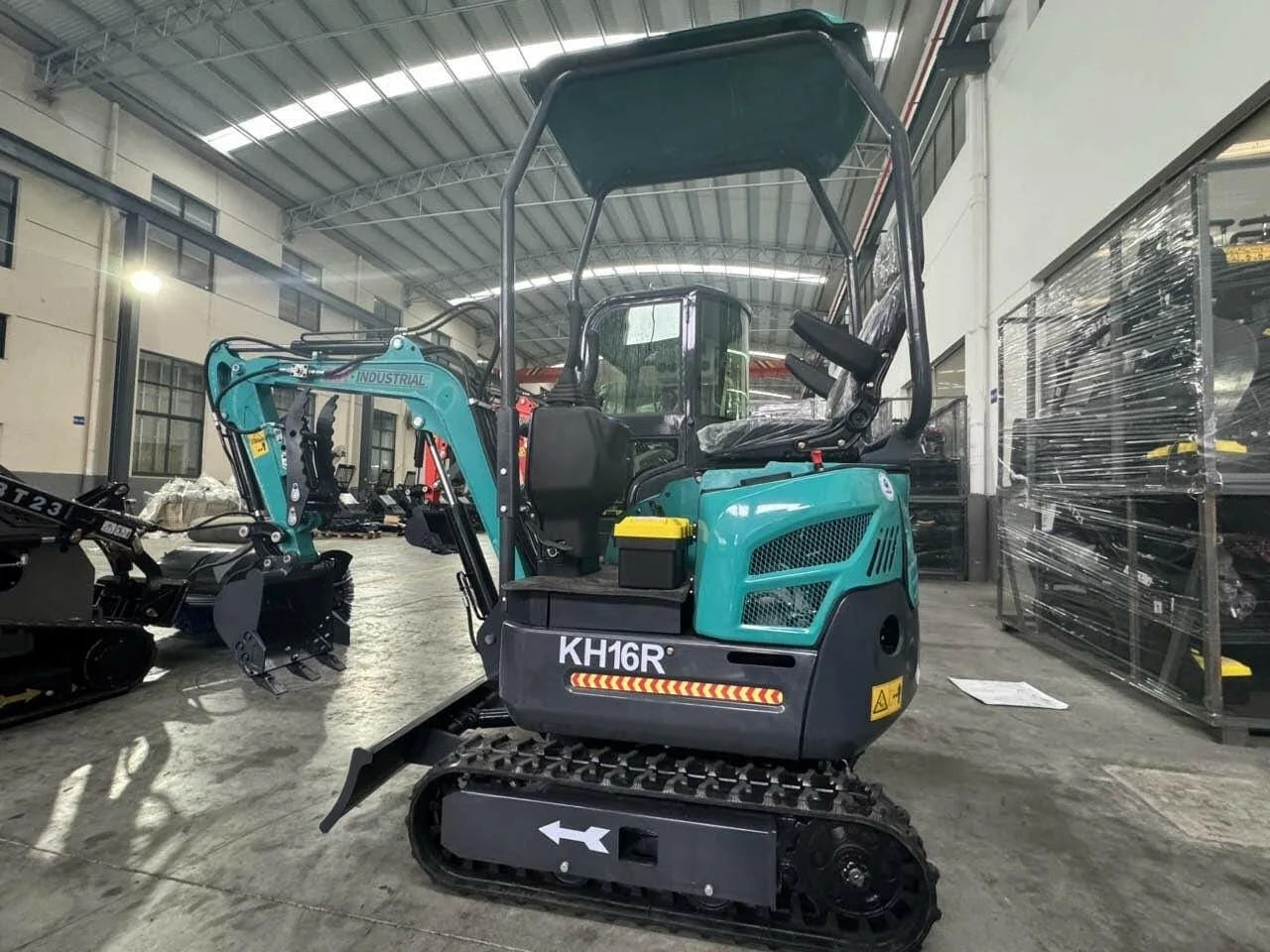 2024 Rato 1-Ton Mini Small Excavator with Hydraulic Thumb by Bidadoo