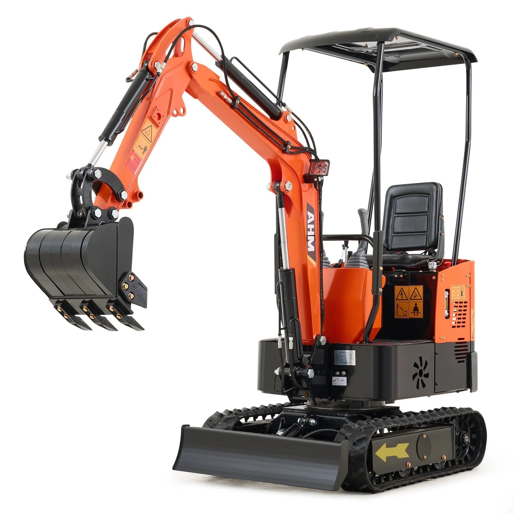 NW-A1 | 13.5 HP B&S Engine Mini Excavator with 6 Attachments