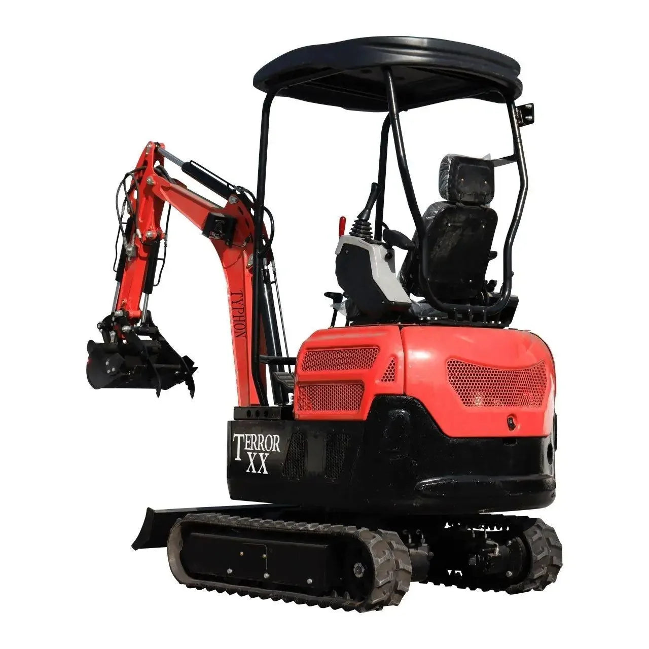 2025 TYPHON TERROR XX – 4,000 lb Mini Excavator Kubota D902 Diesel Engine | EPA Certified