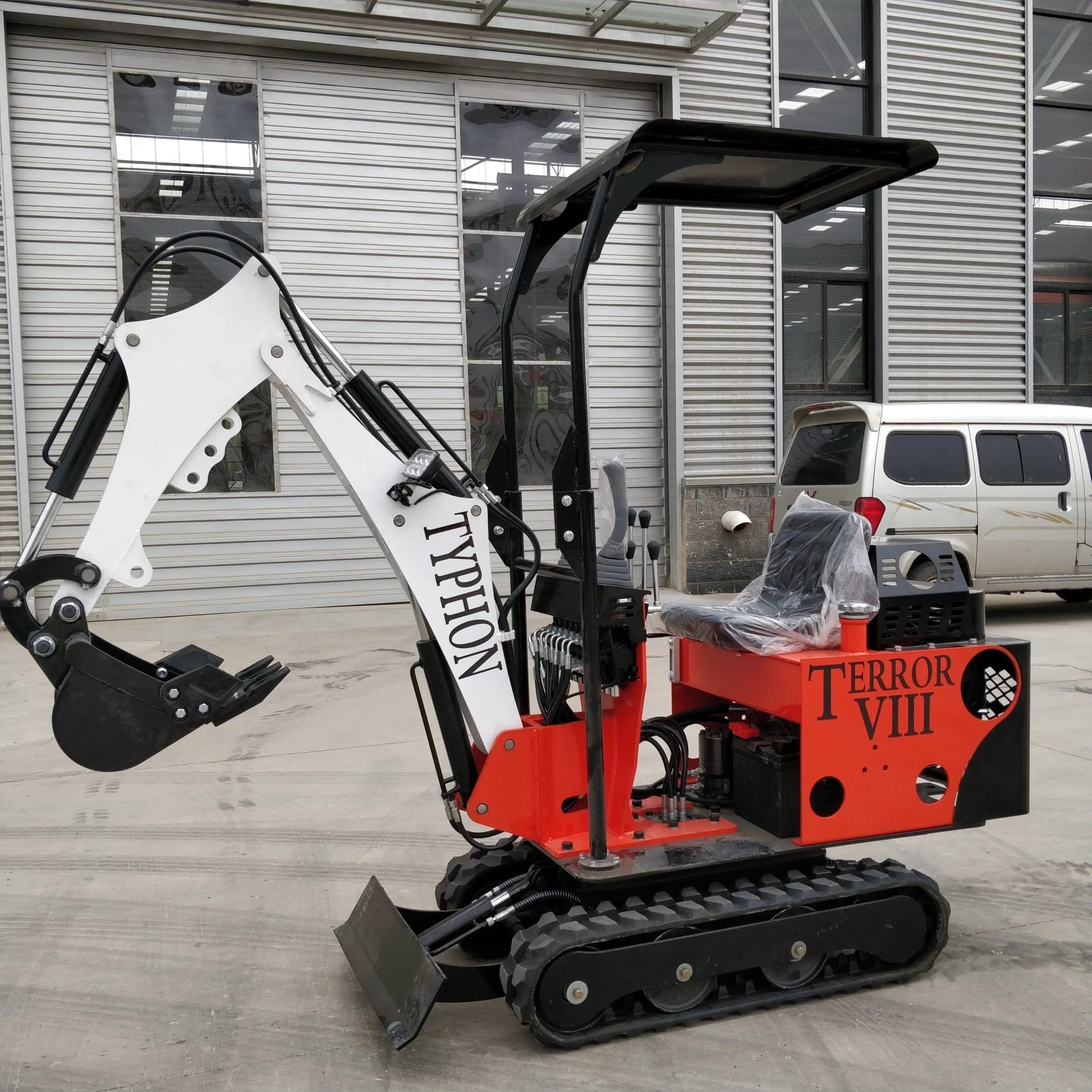 Brand New TYPHON TERROR VIII 800kg Mini Excavator USA