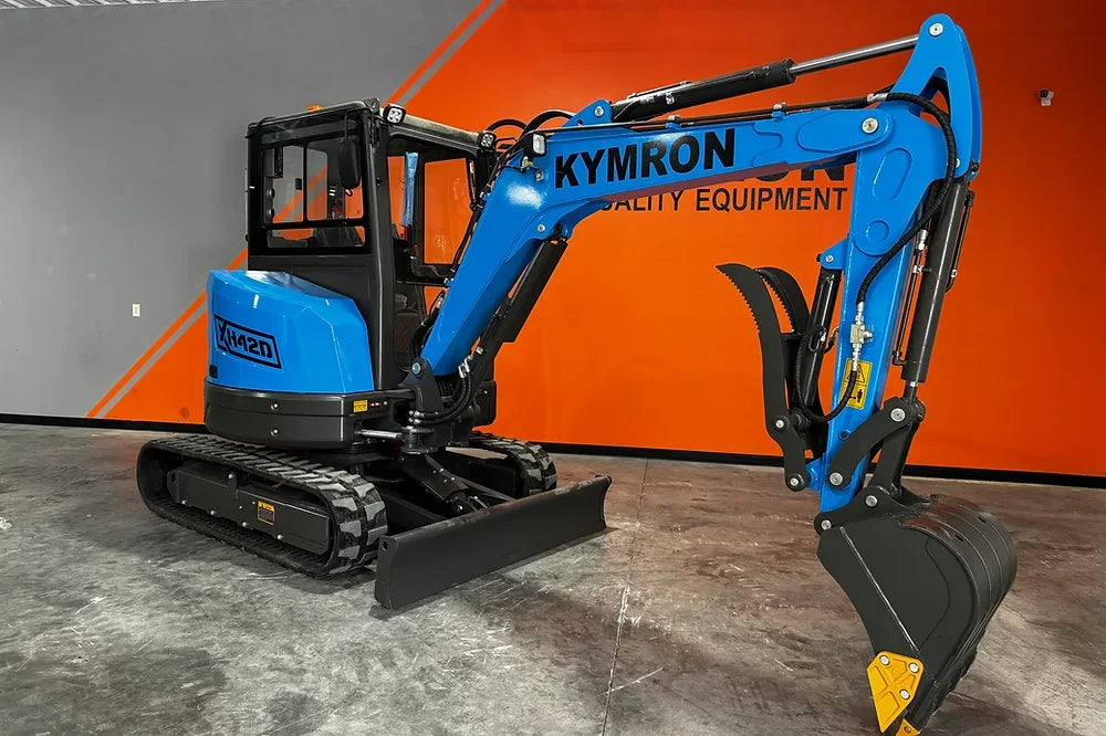 KYMRON® XH42D Pro Series Excavator with Thumb + Cab w/ AC & Radio