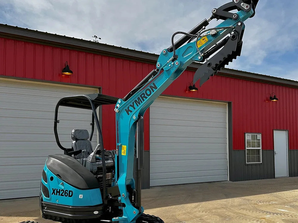 KYMRON® XH26D Mini Excavator (w/ Yanmar/Kubota Diesel Engine)