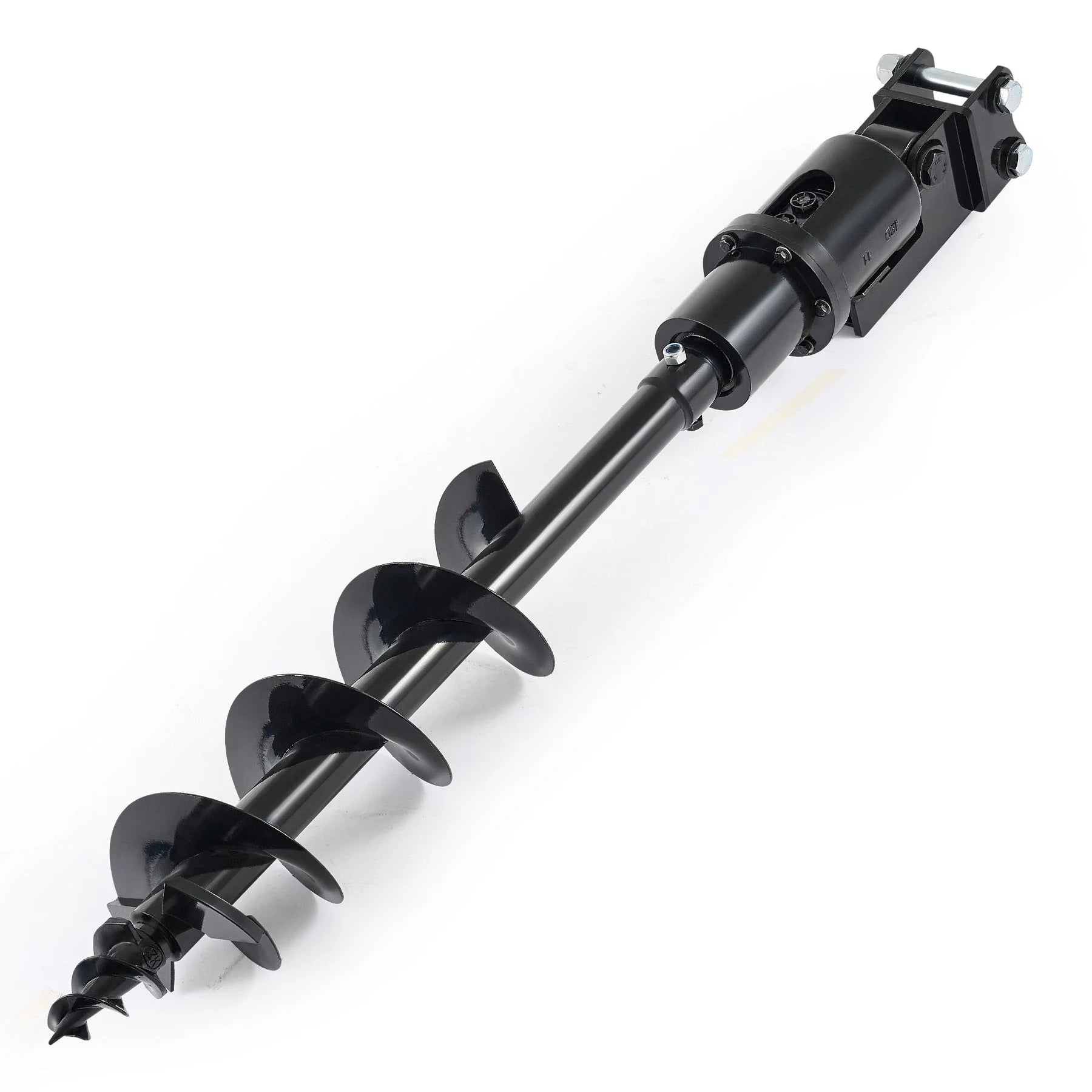 8″ Hydraulic Auger Drill Attachment for Mini Excavator 45″ Depth