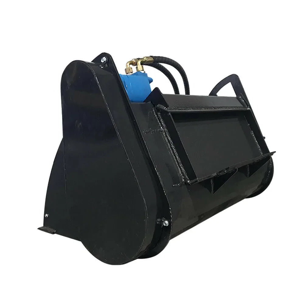 40″ Concrete Cement Mixer Bucket Attachment for Mini Skid Steer | AGT-M-BKM