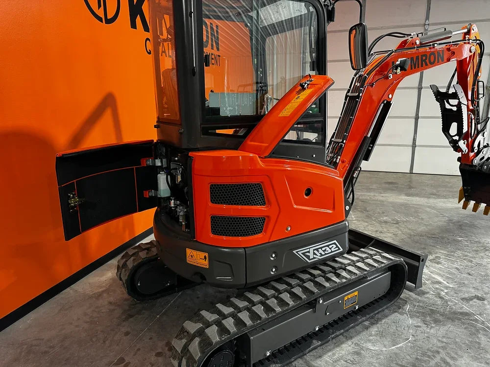 KYMRON® XH32D Pro Series Excavator with Thumb + Cab w/ Heat & Radio