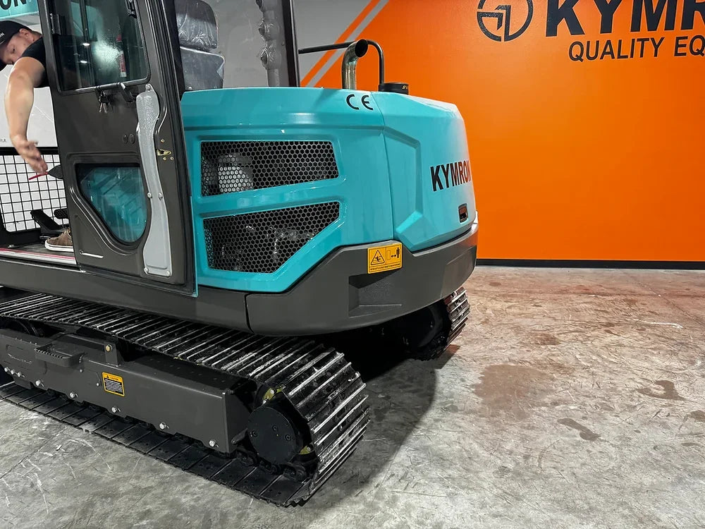 KYMRON® XH68 Pro Series Excavator with Thumb + Cab w/ AC & Radio