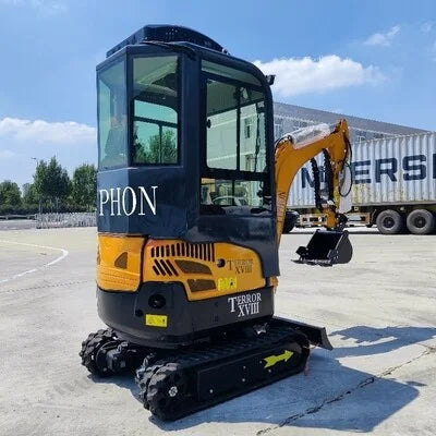 TYPHON TERROR XVIII Prestige 2 Ton Mini Excavator KUBOTA Diesel Engine USA