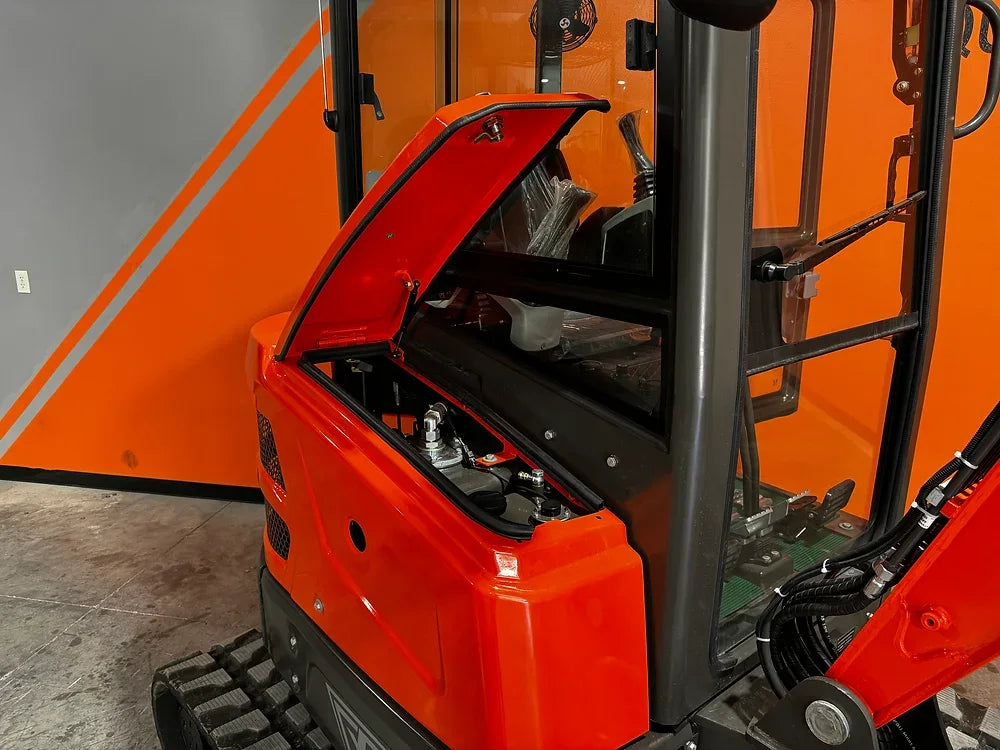 KYMRON® XH32D Pro Series Excavator with Thumb + Cab w/ Heat & Radio