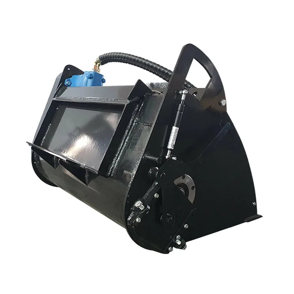 40″ Concrete Cement Mixer Bucket Attachment for Mini Skid Steer | AGT-M-BKM