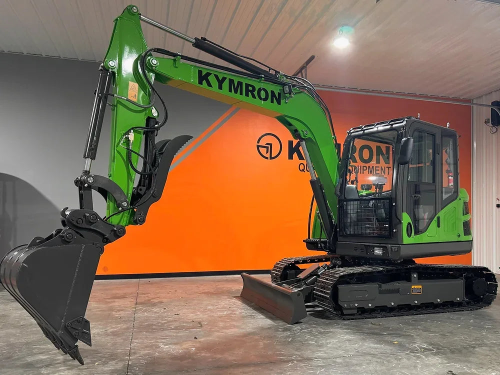 KYMRON® XH68 Pro Series Excavator with Thumb + Cab w/ AC & Radio