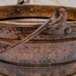 Copper Bucket Vessel Sink, Vessel Hammered Copper Sink - Image 4