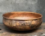 Hammered Copper Sink ,Dark Brown Bathroom Vessel - Image 2