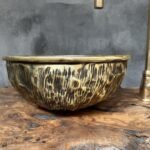 Handcrafted Bronze Vessel Sink – Antique Patina Round Basin